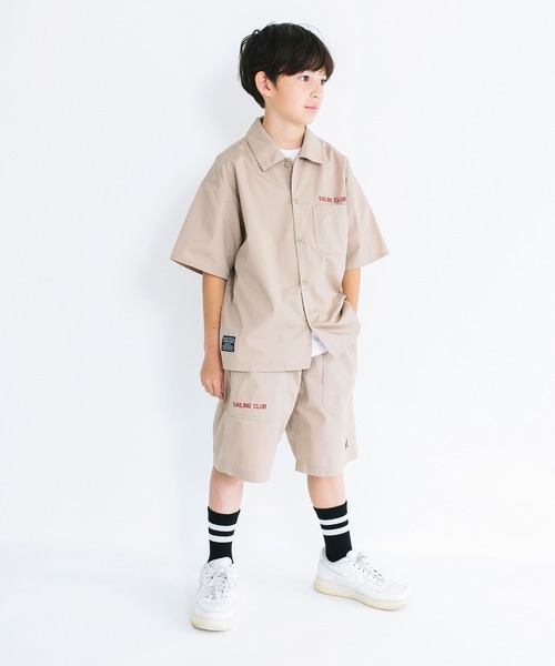 NAUTICA(ノーティカ)の「【NAUTICA/ノーティカ/セットアップ対応】ライトツイルハーフパンツ(その他パンツ・キッズ・ベージュ/チャコールグレー・XL/L/S/M/XS)」の11枚目の写真
