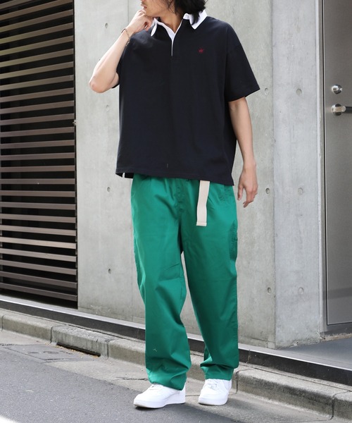 BEVERLY HILLS POLO CLUB(ビバリーヒルズポロクラブ)の「【BEVERLY HILLS POLO CLUB】天竺ラガー半袖Tシャツ 3287-7742(Tシャツ/カットソー・レディース・グレー/グリーン系その他2/ブラック/ブラック系その他2/グリーン・FREE)」の9枚目の写真