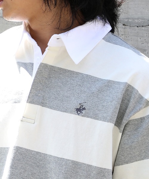 BEVERLY HILLS POLO CLUB(ビバリーヒルズポロクラブ)の「【BEVERLY HILLS POLO CLUB】天竺ラガー半袖Tシャツ 3287-7742(Tシャツ/カットソー・レディース・グレー/グリーン系その他2/ブラック/ブラック系その他2/グリーン・FREE)」の18枚目の写真