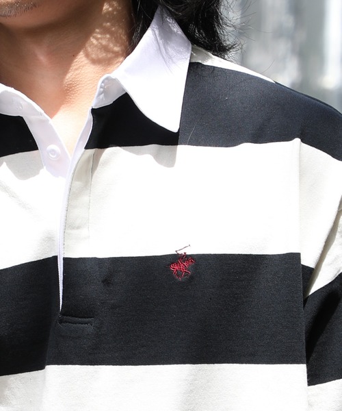 BEVERLY HILLS POLO CLUB(ビバリーヒルズポロクラブ)の「【BEVERLY HILLS POLO CLUB】天竺ラガー半袖Tシャツ 3287-7742(Tシャツ/カットソー・レディース・グレー/グリーン系その他2/ブラック/ブラック系その他2/グリーン・FREE)」の16枚目の写真