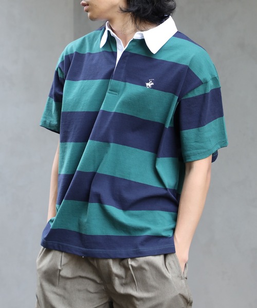 BEVERLY HILLS POLO CLUB(ビバリーヒルズポロクラブ)の「【BEVERLY HILLS POLO CLUB】天竺ラガー半袖Tシャツ 3287-7742(Tシャツ/カットソー・レディース・グレー/グリーン系その他2/ブラック/ブラック系その他2/グリーン・FREE)」の17枚目の写真