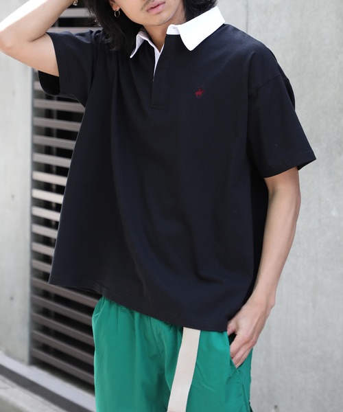 BEVERLY HILLS POLO CLUB(ビバリーヒルズポロクラブ)の「【BEVERLY HILLS POLO CLUB】天竺ラガー半袖Tシャツ 3287-7742(Tシャツ/カットソー・レディース・グレー/グリーン系その他2/ブラック/ブラック系その他2/グリーン・FREE)」の21枚目の写真