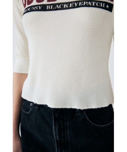 MOUSSY（マウジー）の「BEP×MOUSSY THERMAL Tシャツ（ニット/セーター・レディース・オフホワイト・FREE）」の11枚目の写真