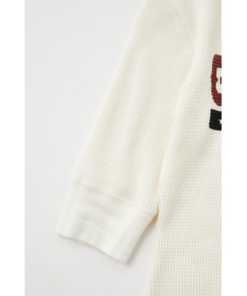 MOUSSY（マウジー）の「BEP×MOUSSY THERMAL Tシャツ（ニット/セーター・レディース・オフホワイト・FREE）」の14枚目の写真
