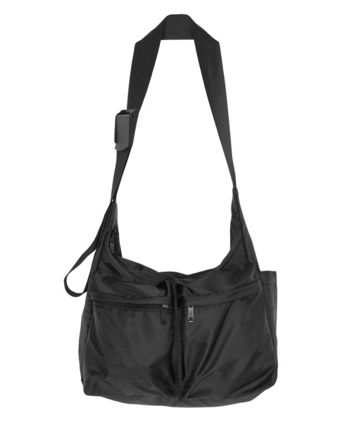 Figments（フィグメンツ）の「ダブルポケットショルダーバッグ（ショルダーバッグ・レディース・ブラック・FREE）」の11枚目の写真