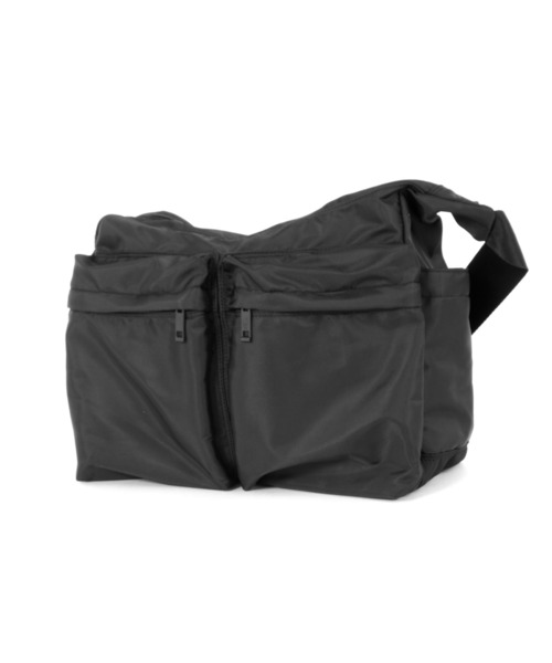 Figments（フィグメンツ）の「ダブルポケットショルダーバッグ（ショルダーバッグ・レディース・ブラック・FREE）」の9枚目の写真