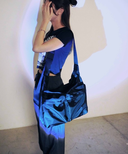 Figments（フィグメンツ）の「ダブルポケットショルダーバッグ（ショルダーバッグ・レディース・ブラック・FREE）」の13枚目の写真