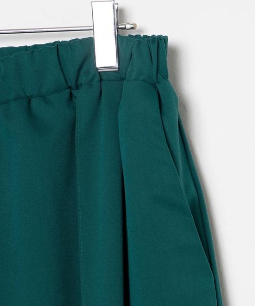 EXIEEE(イグジー)の「イージーワイドスラックス(スラックス・レディース・グリーン/ブラック・SMALL/MEDIUM/LARGE)」の20枚目の写真