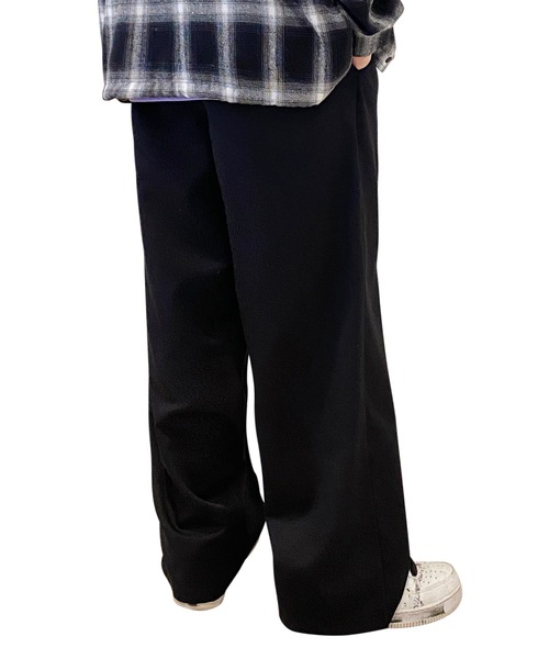 EXIEEE(イグジー)の「イージーワイドスラックス(スラックス・レディース・グリーン/ブラック・SMALL/MEDIUM/LARGE)」の14枚目の写真