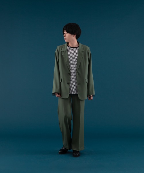 SELLE GLANT(セレグランテ)の「MESH PULLOVER TOPS/メッシュプルオーバートップス(Tシャツ/カットソー・メンズ・ブラック/グリーン・MEDIUM/LARGE)」の12枚目の写真