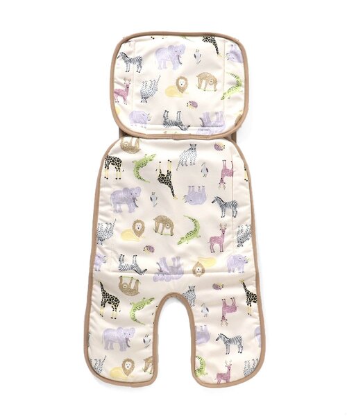 Ampersand(アンパサンド)の「【接触冷感】ひんやりベビーカーシート(ベビーカー/ベビーカー用品・キッズ・ブラウン/グリーン/ラベンダー/キナリ・FREE)」の17枚目の写真