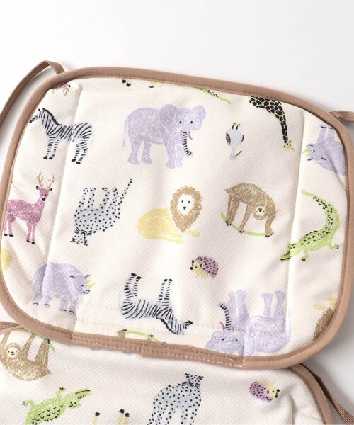 Ampersand(アンパサンド)の「【接触冷感】ひんやりベビーカーシート(ベビーカー/ベビーカー用品・キッズ・ブラウン/グリーン/ラベンダー/キナリ・FREE)」の7枚目の写真