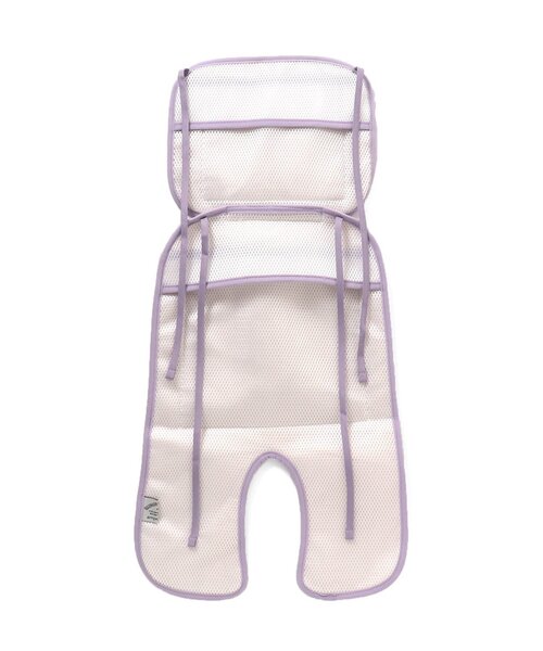 Ampersand(アンパサンド)の「【接触冷感】ひんやりベビーカーシート(ベビーカー/ベビーカー用品・キッズ・ブラウン/グリーン/ラベンダー/キナリ・FREE)」の8枚目の写真