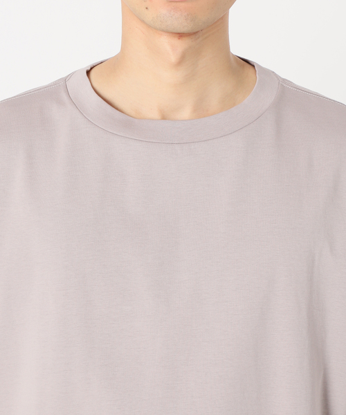 JOURNAL STANDARD relume(ジャーナルスタンダード レリューム)の「50/-ポンチクルーネックTシャツ(Tシャツ/カットソー・メンズ・ブラックミックス/ホワイト/ベージュ系その他/ネイビー/ブルー系その他・SMALL/MEDIUM/LARGE)」の20枚目の写真