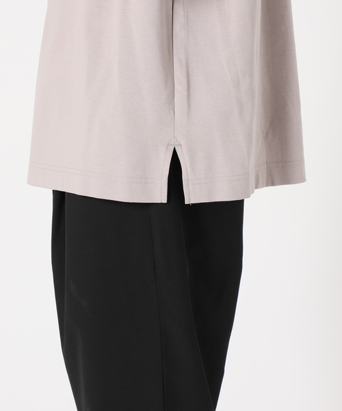 JOURNAL STANDARD relume(ジャーナルスタンダード レリューム)の「50/-ポンチクルーネックTシャツ(Tシャツ/カットソー・メンズ・ブラックミックス/ホワイト/ベージュ系その他/ネイビー/ブルー系その他・SMALL/MEDIUM/LARGE)」の11枚目の写真