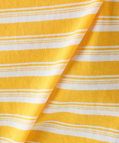 Spick & Span(スピックアンドスパン)の「【MEYAME / メヤメ】 RANDAM BORDER SLEEVELESS(タンクトップ・レディース・ライトブルー/イエロー・FREE)」の20枚目の写真