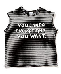 ボーダーロゴタンクトップ