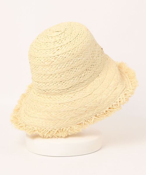 チャイハネ（チャイハネ）の「【チャイハネ】ラフィアハット（ハット・レディース・ブラウン/ナチュラル・FREE）」の3枚目の写真