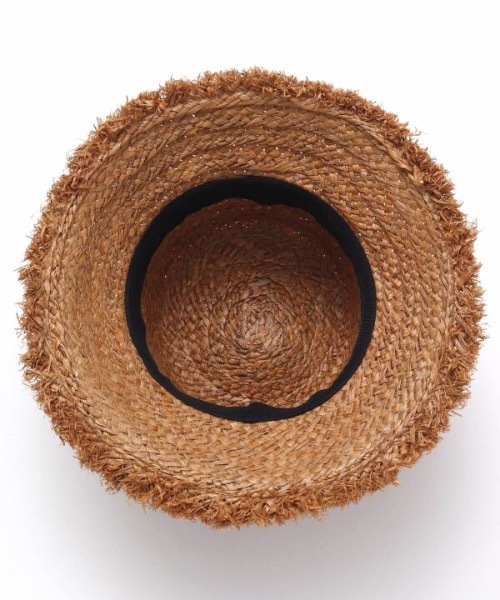 チャイハネ（チャイハネ）の「【チャイハネ】ラフィアハット（ハット・レディース・ブラウン/ナチュラル・FREE）」の6枚目の写真