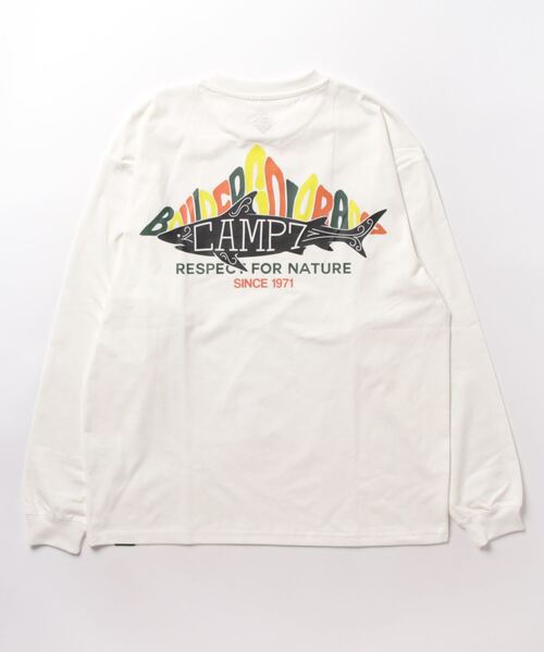 CAMP7（キャンプセブン）の「【CAMP7】水陸両用長袖ロゴTシャツ