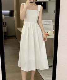 サスペンダーワンピース