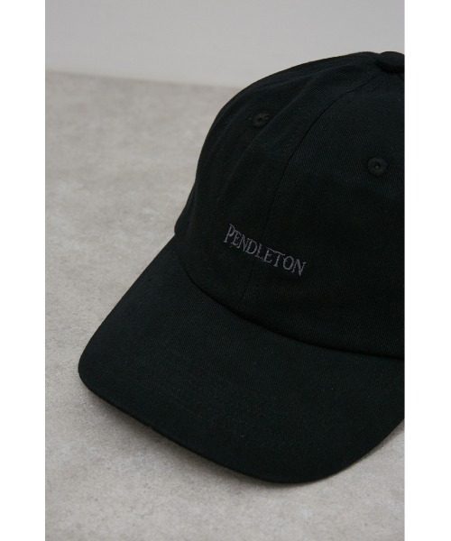 AZUL by moussy(アズールバイマウジー)の「PENDLETON×AZUL CAP/PENDLETON×AZULキャップ(キャップ・メンズ・ブラック/ベージュ・FREE)」の7枚目の写真