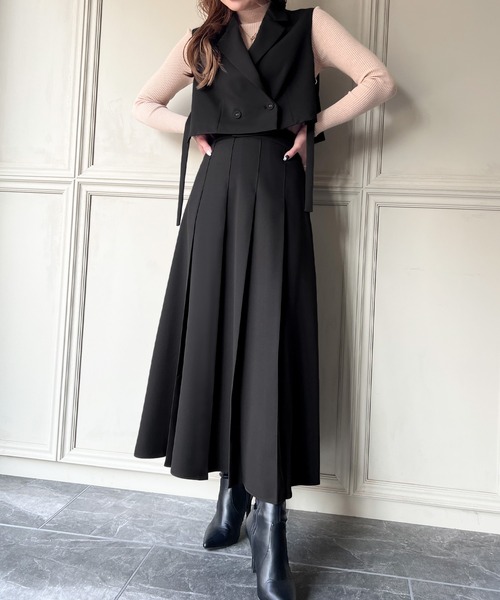 ブリーフィング　ベスト&スカート　セットアップ レディース 9948.jpg