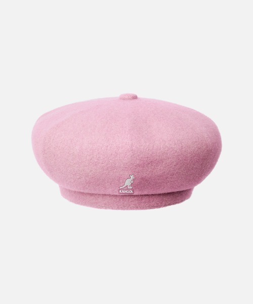 KANGOL（カンゴール）の「KANGOL WOOL JAX BERET（ハンチング/ベレー帽・レディース・グレー/ライトグリーン/ブラック/ブルー/グリーン系/ナチュラル/ピンク・MEDIUM/LARGE/X-LARGE）」の7枚目の写真