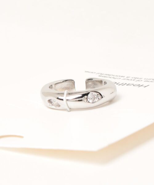 Heather（ヘザー）の「ボリュームストーンリング　969507（リング・レディース・シルバー/ゴールド・ONE SIZE）」の7枚目の写真