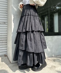 CIAOPANIC | ボリュームナイロンティアードスカート(スカート)