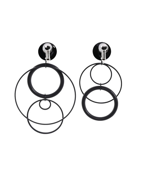 Narcissus（ナルシス）の「【blueta1】ビービー（イヤリング・レディース・ブラック・ONE SIZE）」の6枚目の写真