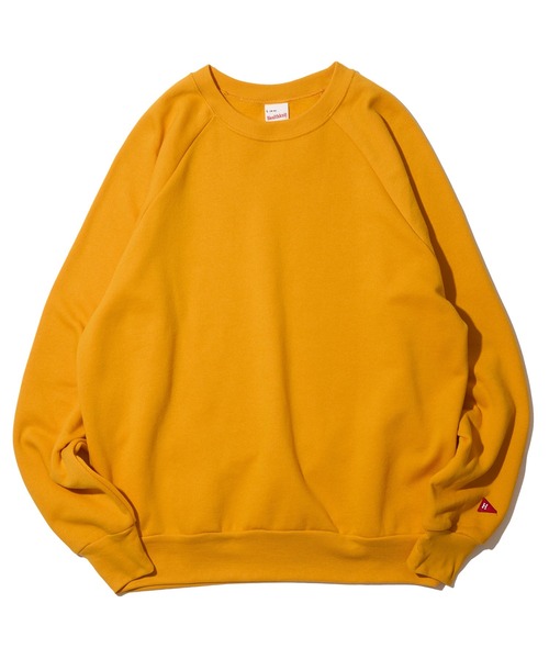 ats11201RUSSELL ATHLETIC オレンジスウェット Russell Athletic - 90s メキシコ製 ラッセル スウェット
