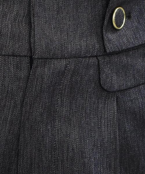 couture brooch（クチュールブローチ）の「◆【洗える、ラクチン】デニムライクテーパードパンツ（その他パンツ・レディース・ブラック/ダークネイビー・36/38/42/40）」の21枚目の写真