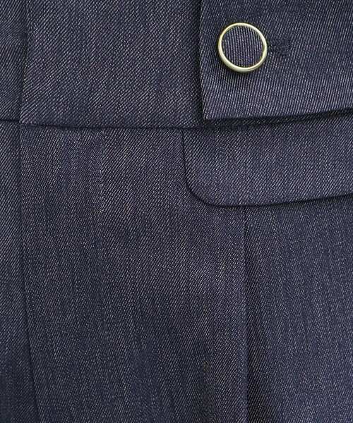 couture brooch（クチュールブローチ）の「◆【洗える、ラクチン】デニムライクテーパードパンツ（その他パンツ・レディース・ブラック/ダークネイビー・36/38/42/40）」の22枚目の写真