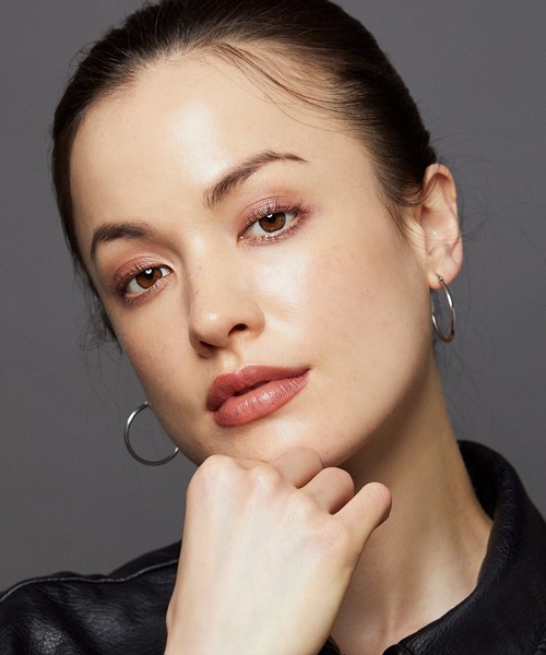 CENE（セネ）の「【CENE】セネ/ループピアス30mm（ピアス（両耳用）・レディース・ゴールド/シルバー・FREE）」の13枚目の写真