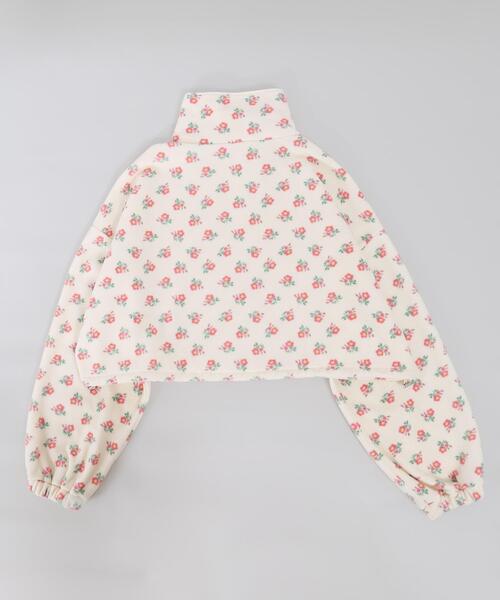 WC(ダブル シー)の「ドローコードフラワーパターンフリース(スウェット・レディース・アイボリー/ピンク・FREE)」の20枚目の写真