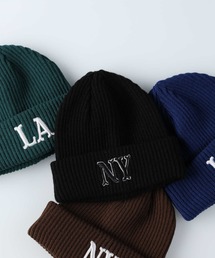【BACK NUMBER】ロゴモチーフニットワッチ