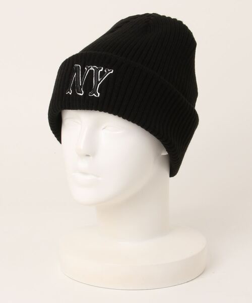 BACK NUMBER（バックナンバー）の「【BACK NUMBER】ロゴモチーフニットワッチ（ニットキャップ/ビーニー・メンズ・グリーン/ブラウン/ブラック/ブルー・フリー）」の21枚目の写真