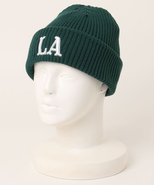 BACK NUMBER（バックナンバー）の「【BACK NUMBER】ロゴモチーフニットワッチ（ニットキャップ/ビーニー・メンズ・グリーン/ブラウン/ブラック/ブルー・フリー）」の22枚目の写真
