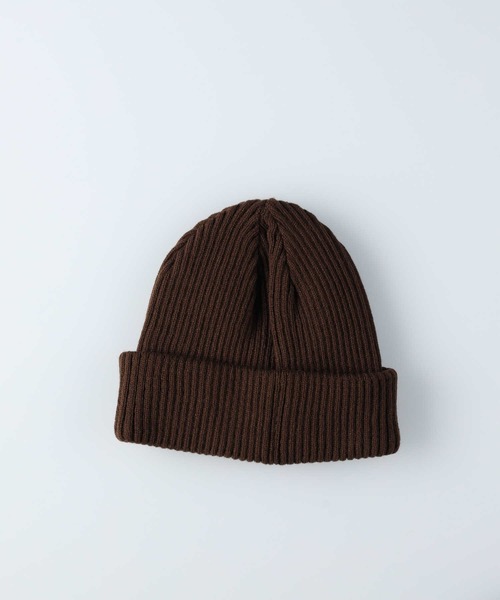 BACK NUMBER（バックナンバー）の「【BACK NUMBER】ロゴモチーフニットワッチ（ニットキャップ/ビーニー・メンズ・グリーン/ブラウン/ブラック/ブルー・フリー）」の9枚目の写真