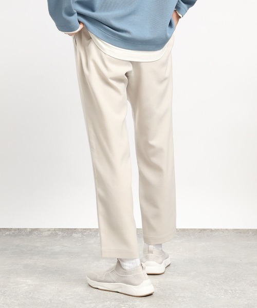 GLOBAL WORK Smile Seed Store（グローバルワーク スマイルシードストア）の「リネンライクテーパードパンツ/176923（その他パンツ・メンズ・ダークグレー/ネイビー/ブラウン/ライトグレー・X-LARGE/SMALL/LARGE/MEDIUM）」の12枚目の写真