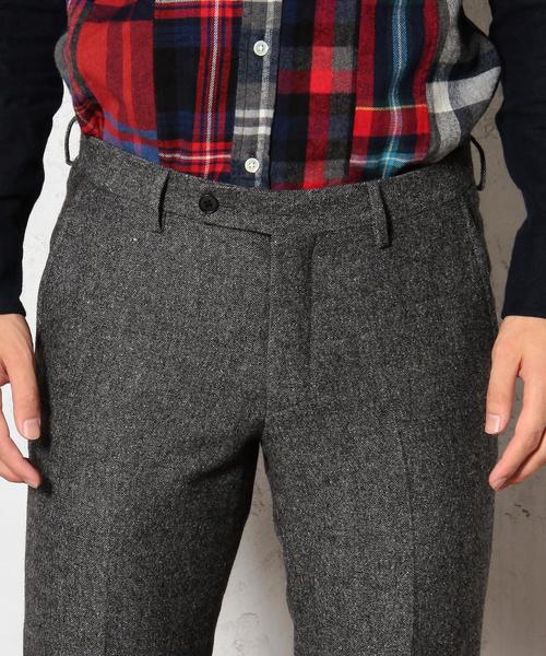 green label relaxing（グリーンレーベルリラクシング）の「□H/SPUN SLIM NOP パンツ◆（スラックス・メンズ・ネイビー/ダークグリーン/ダークグレー・LARGE/SMALL/X-LARGE/X-SMALL/XX-LARGE/MEDIUM）」の8枚目の写真