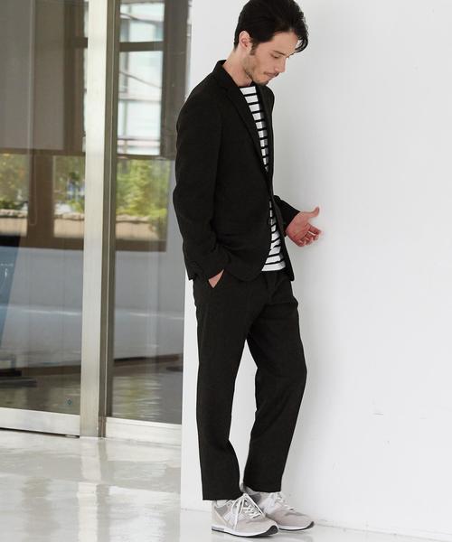 green label relaxing（グリーンレーベルリラクシング）の「□H/SPUN SLIM NOP パンツ◆（スラックス・メンズ・ネイビー/ダークグリーン/ダークグレー・LARGE/SMALL/X-LARGE/X-SMALL/XX-LARGE/MEDIUM）」の12枚目の写真