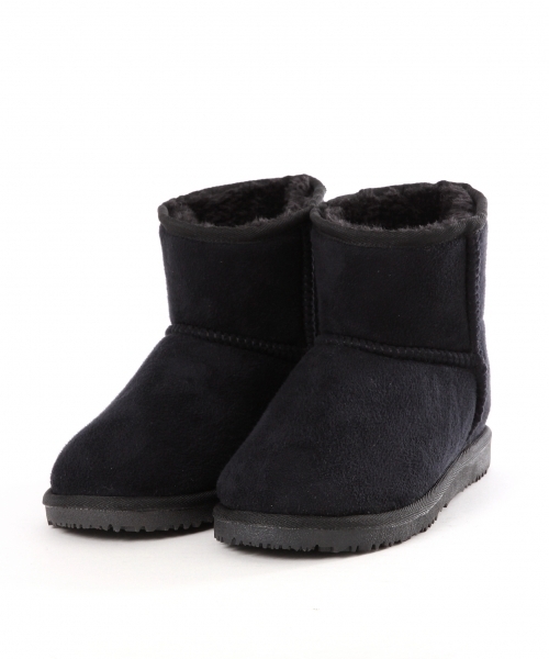 Heather（ヘザー）の「ショートムートンブーツ　567221（ブーツ・レディース・ネイビー/キャメル/ブラック・MEDIUM/LARGE）」の6枚目の写真
