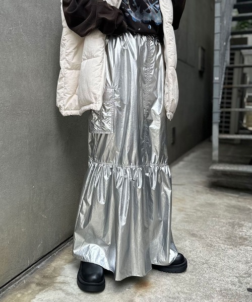 アメノチハレ　リボンジャガードティアードプルオーバー リボンジャカードティアードプルオーバー（その他トップス）｜Ame no