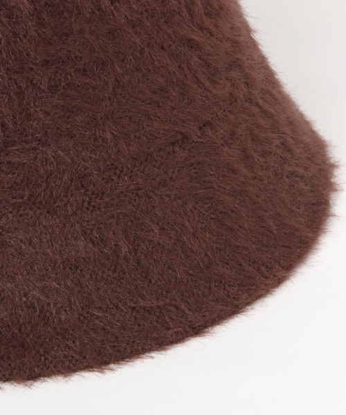 LAKOLE(ラコレ)の「シャギーベルハット / 981479(ハット・レディース・ライトグレー/オフホワイト/ブラウン/ブラック・FREE)」の20枚目の写真