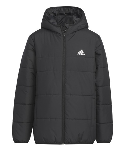 adidas（アディダス）の「アディダス adidas パデッドジャケット キッズ（ダウンジャケット/コート・キッズ・ブラック/ブルー/ピンク・110cm/160cm/150cm/120cm/140cm/130cm）」の2枚目の写真