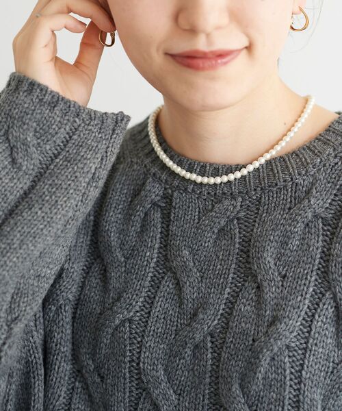 le.coeur blanc（ルクールブラン）の「2setパールネックレス（ネックレス・レディース・ホワイト・FREE）」の9枚目の写真