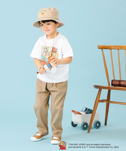 B:MING by BEAMS（ビーミングバイビームス）の「B:MING by BEAMS / トムとジェリー プリントTシャツ （80～140cm）（Tシャツ/カットソー・キッズ・ホワイト系その他5/ホワイト/ベージュ/ブルー・100/80/90/140/130/120/110）」の11枚目の写真