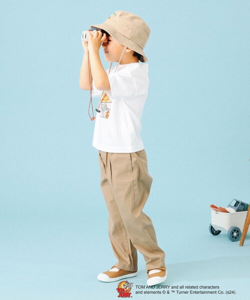 B:MING by BEAMS（ビーミングバイビームス）の「B:MING by BEAMS / トムとジェリー プリントTシャツ （80～140cm）（Tシャツ/カットソー・キッズ・ホワイト系その他5/ホワイト/ベージュ/ブルー・100/80/90/140/130/120/110）」の12枚目の写真